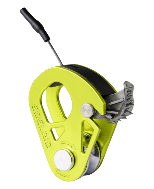 Edelrid Spoc – ultra-light pulley with backstop