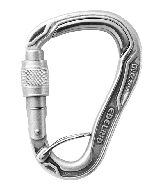 Edelrid HMS Bulletproof Screw FG ECO – robust HMS biner for belaying