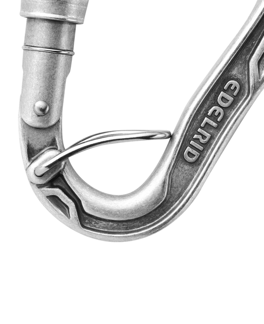 Edelrid HMS Bulletproof Screw FG ECO – robust HMS biner for belaying