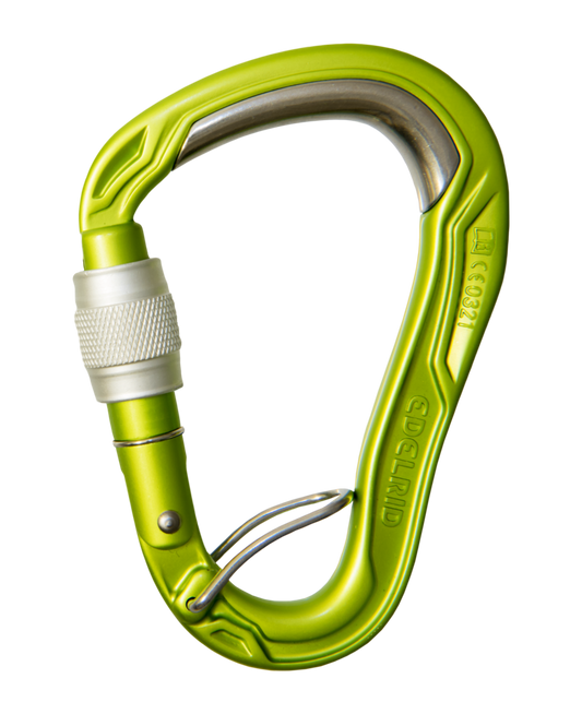 Edelrid HMS Bulletproof Screw FG – robust HMS biner for belaying