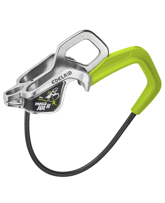 Edelrid Mega Jul – stainless steel belay device & descender