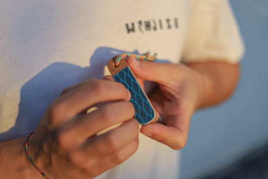 WHISE Dragon File – mini lima portatile per pelle, legno e gomma