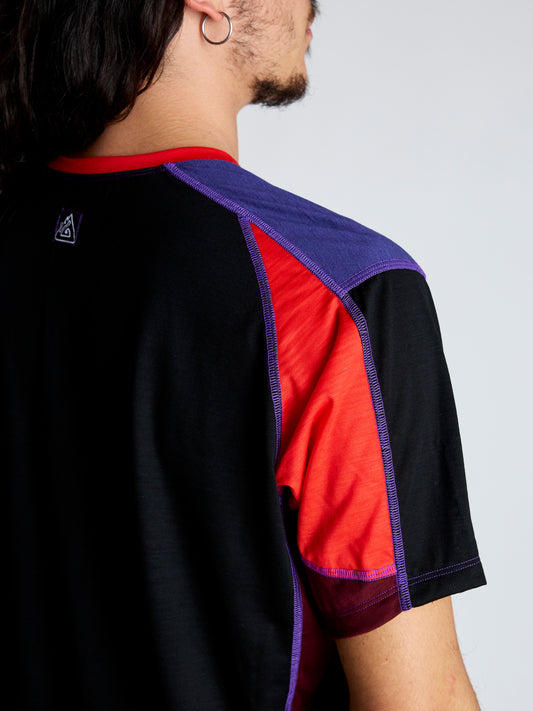 Termika - Maglia termica a maniche corte in lana merino, prodotta in Italia