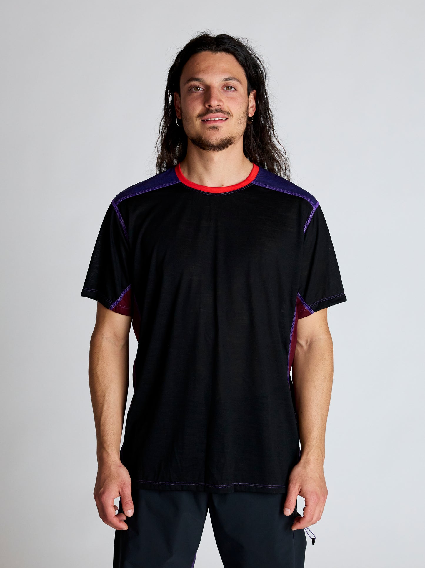 Termika - Maglia termica a maniche corte in lana merino, prodotta in Italia