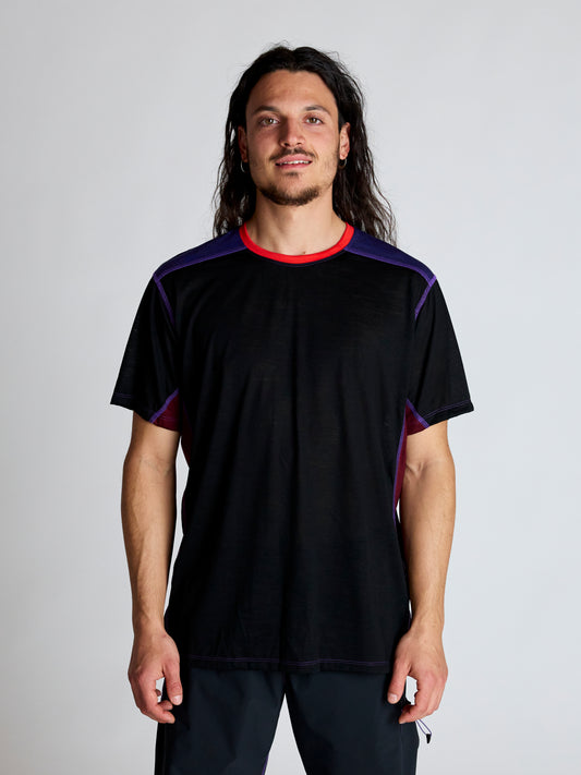 Termika - Maglia termica a maniche corte in lana merino, prodotta in Italia